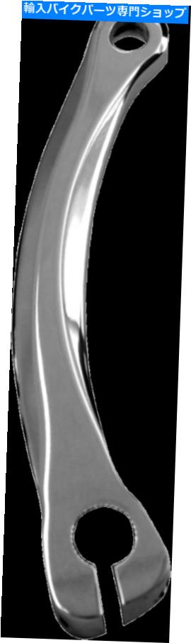 クロームパーツ 88-18ハーレーツーリングFlht flhxのためのAccutronix Chromeインナーシフトロッドレバー Accutronix Chrome Inner Shift Rod Lever for 88-18 Harley Touring FLHT FLHX【並行輸入品】