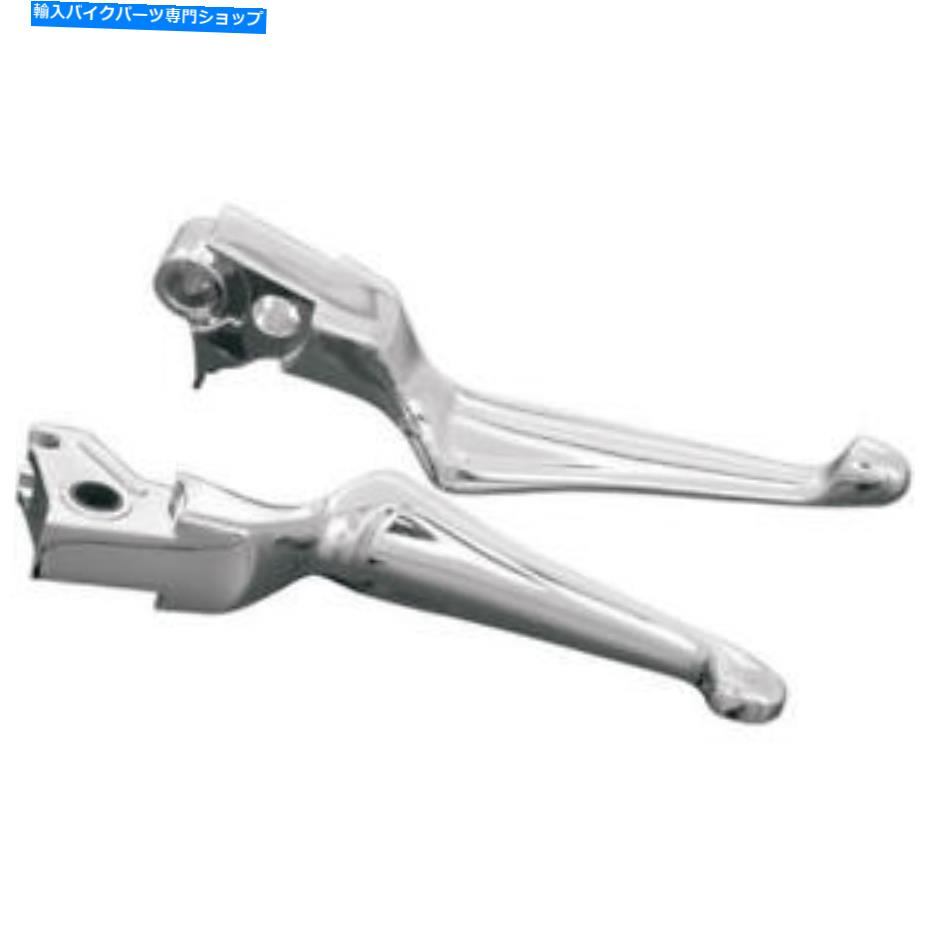 クロームパーツ クライャキンボスブレードレバークロム＃1038ハーレーダビッドソン Kuryakyn Boss Blade Levers Chrome #1038 Harley Davidson【並行輸入品】