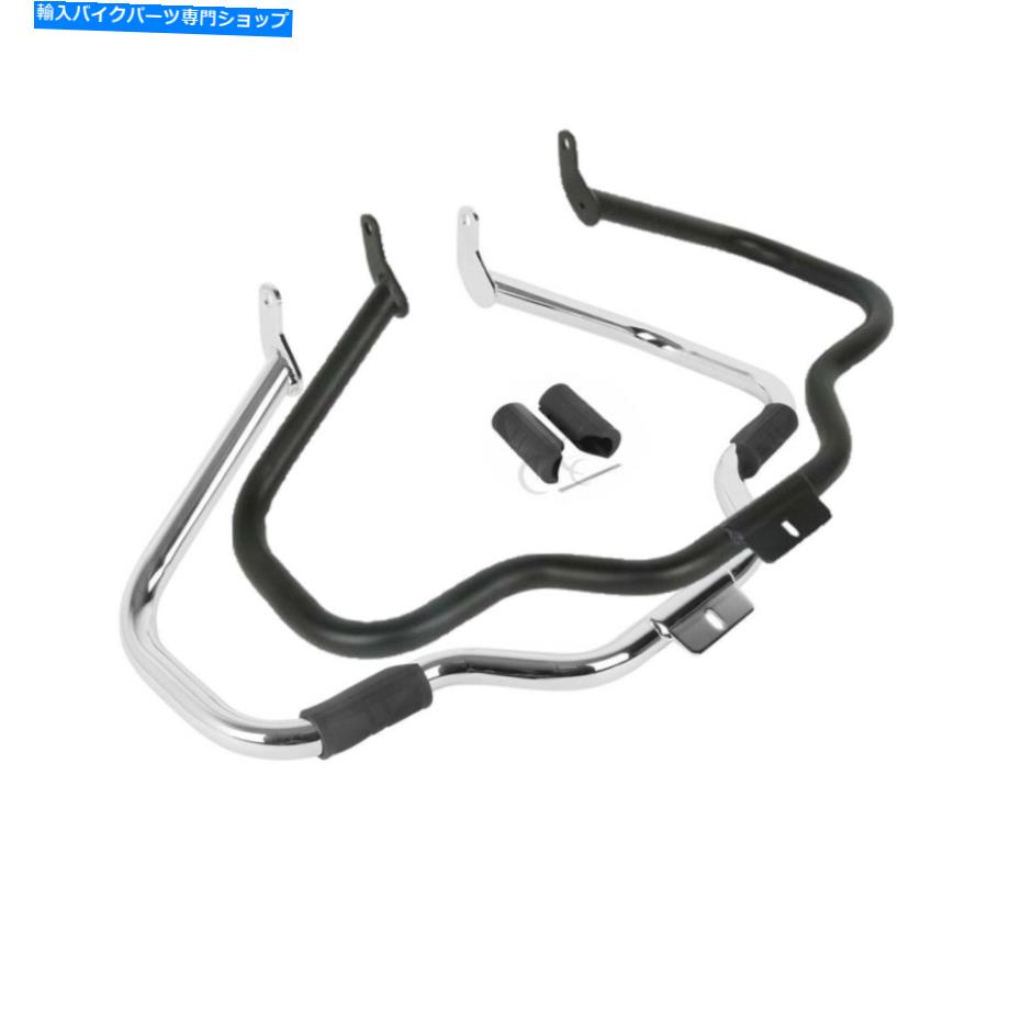 クロームパーツ Mustache Highwayエンジンガードクラッシュバーフィットハーレーソフトフィルム00~17 Mustache Highway Engine Guard Crash Bar Fit For Harley Softail FL Models 00-17【並行輸入品】
