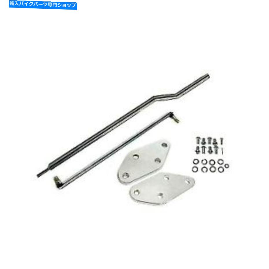 クロームパーツ V-Twin製造Chrome Forward Control Extension 2008-14 FXDF、2010-14 FXDWG V-Twin Manufacturing Chrome Forward Control extension 2008-14 FXDF,2010-14 FXDWG【並行輸入品】