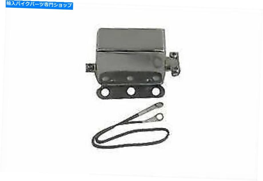 クロームパーツ Harley DavidsonによるChrome Look-A様12ブラシリレーV-Twin Chrome Look-A-Like 12 Volt 2-Brush Relay for Harley Davidson by V-Twin【並行輸入品】