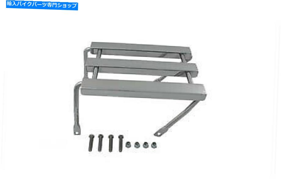 クロームパーツ Wyatt Gatling Chrome 3チャンネル荷物ラックフィットハーレー - ダビッドソン Wyatt Gatling Chrome Three Channel Luggage Rack fits Harley-Davidson【並行輸入品】