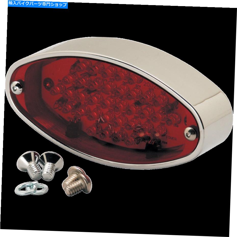 クロームパーツ Pro-One 400450 LED Taillight Oval Chrome Red Lens Pro-One 400450 LED Taillight Oval Chrome Red Lens【並行輸入品】 34,231円