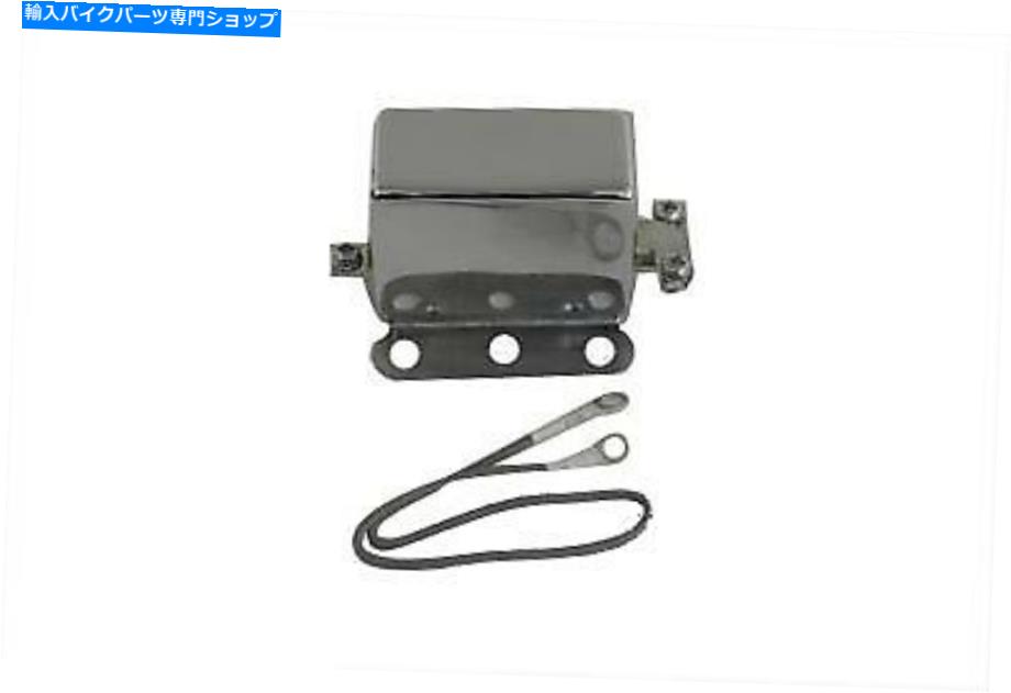 クロームパーツ クロームルックアーリー12ボルト2ブラシリレーフィットハーレーダビッドソン Chrome Look-A-Like 12 Volt 2-Brush Relay fits Harley-Davidson【並行輸入品】