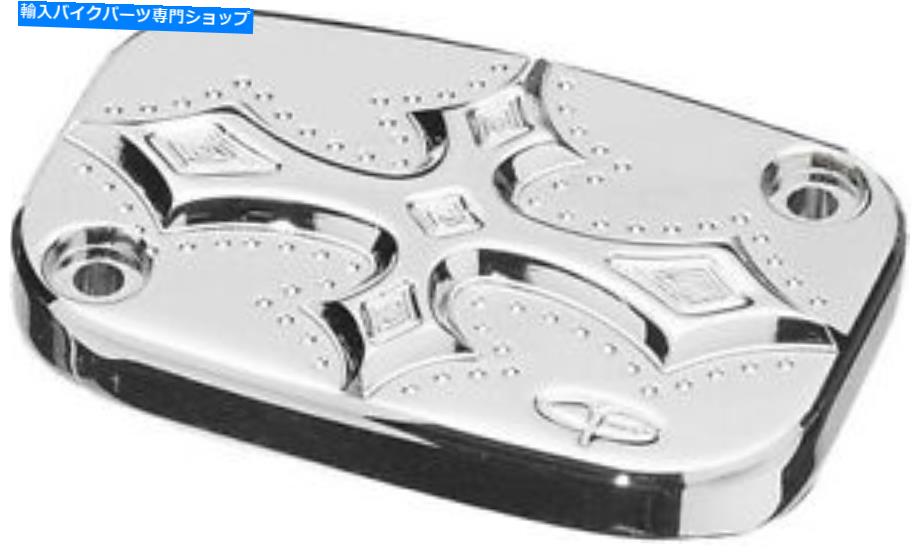 クロームパーツ prec。ビレットダークサイドアッパーマスタシリンダーカバークロム、HD-DS-UBRAKE PREC. BILLET Darkside Upper Master Cylinder Cover Chrome, HD-DS-UBRAKE【並行輸入品】