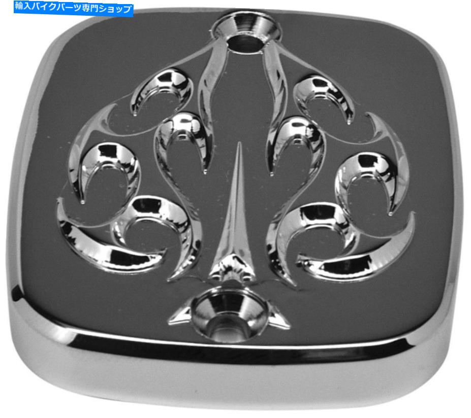 クロームパーツ prec。ビレットアッパーブレーキシリンダーカバーACEの野生（Chrome）ACE-110-02UP-CHR PREC. BILLET UPPER BRAKE CYLINDER COVER ACE'S WILD (CHROME) ACE-110-02UP-CHR【並行輸入品】