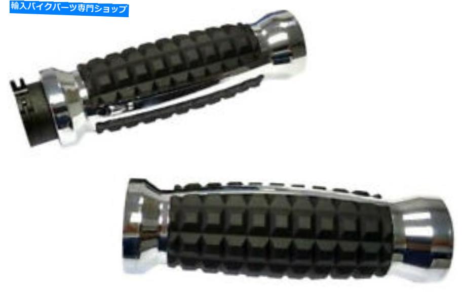 クロームパーツ Gator Grip Chromeデュアルケーブル GATOR GRIP CHROME DUAL CABLE【並行輸入品】