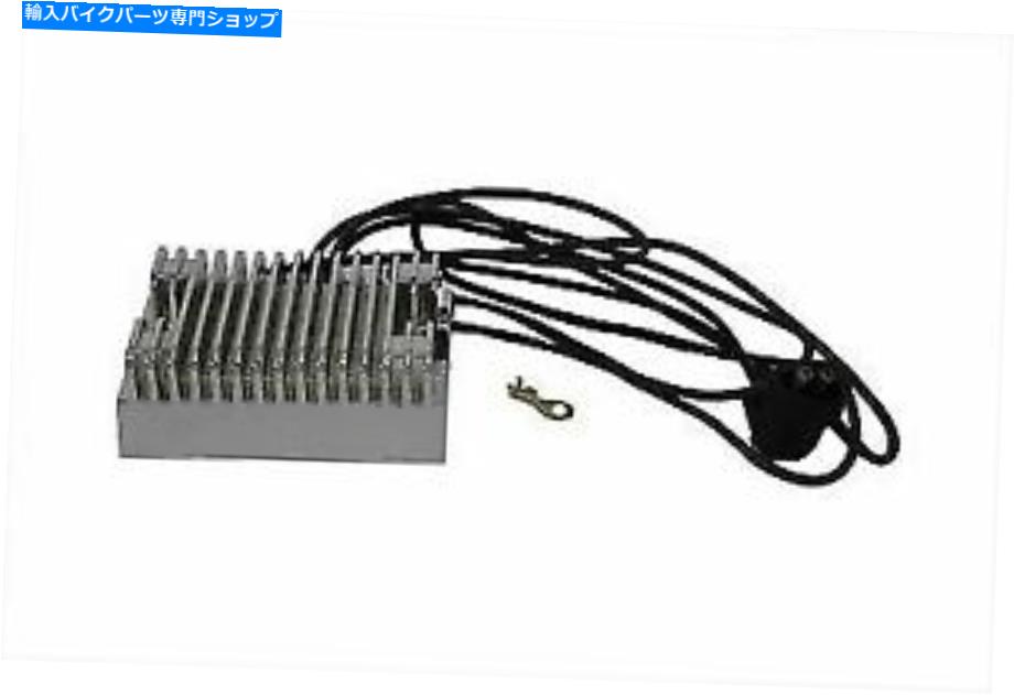 クロームパーツ V-Twinによるハーレーダビッドソン用ボルト技術クロームレギュレータ Volt Tech Chrome Regulator for Harley Davidson by V-Twin【並行輸入品】