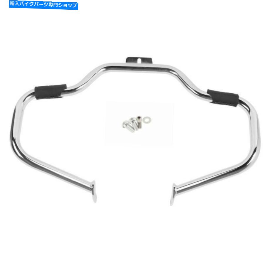 クロームパーツ MustacheエンジンガードバーHarley Heritage SoftailデラックスCVO 00-17 Mustache Engine Guard Bar Fit For Harley Heritage Softail Deluxe CVO 00-17【並行輸入品】