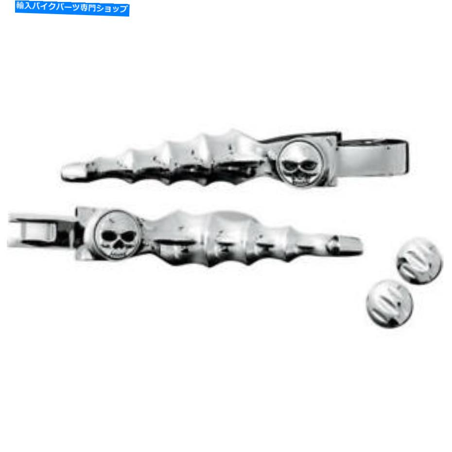 クロームパーツ クライャキンゾンビレバークロム＃1058ハーレーダビッドソン Kuryakyn Zombie Levers Chrome #1058 Harley Davidson【並行輸入品】