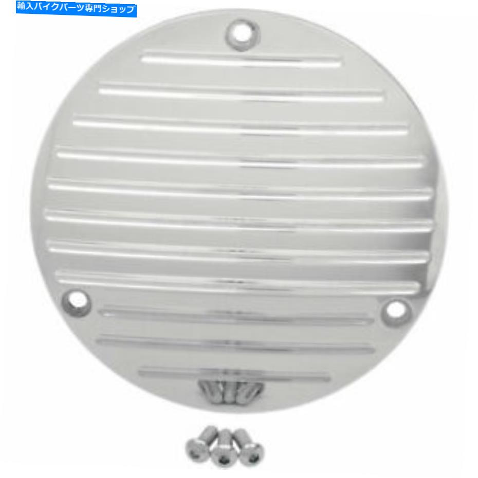 クロームパーツ Pro 1クロムボールミルミルセンニウムダービーカバー1970~1998ハーレービッグツイン Pro 1 Chrome Ball-Milled Millennium Derby Cover for 1970-1998 Harley Big Twin【並行輸入品】