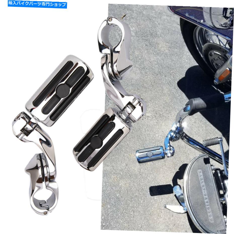 クロームパーツ ハーリースポーツスター883 1200用途の高速道路PEG 1-1 / 4イントラブレンションジャークラス - オリジナルのタイトルを表示する Harley Sportster 883 1200 用Highway Foot Pegs 1-1/4 インチエンジンガードバークランプ- show original title【並行輸入品】 34,231円