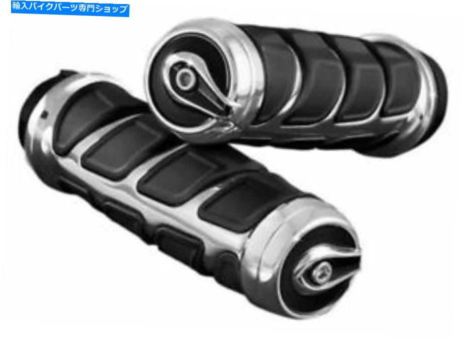 クロームパーツ ハーレーのためのクライャキン6352クロム速度の電子スロットルコントロールグリップ Kuryakyn 6352 Chrome Kinetic Electronic Throttle Control Grips For Harley【並行輸入品】 34,231円