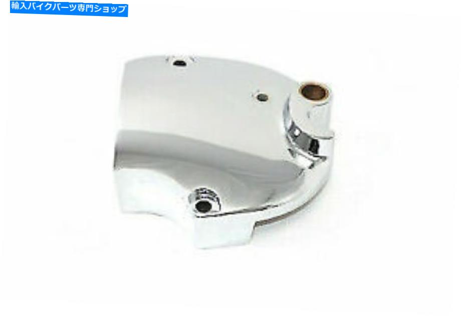 クロームパーツ Harley Davidsonによるクロム電動スプロケットカバーV-Twin Chrome Electric Sprocket Cover for Harley Davidson by V-Twin【並行輸入品】