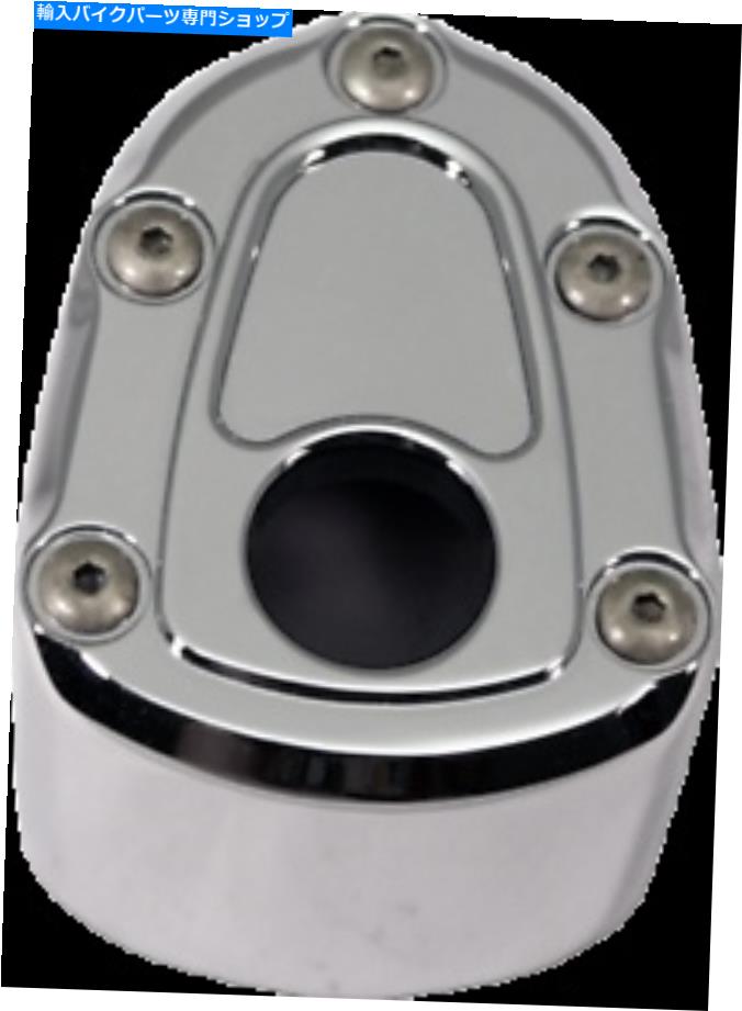 クロームパーツ Carl BroouhardデザインイグニッションスイッチカバーChrome BomberシリーズIC-BS01-C Carl Brouhard Designs Ignition Switch Covers Chrome Bomber Series IC-BS01-C【並行輸入品】