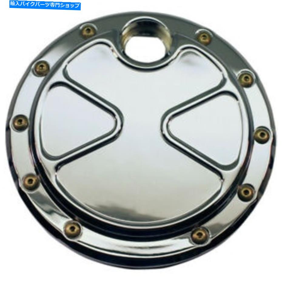 クロームパーツ Carl Brouhardデザイン燃料ドア - Chrome - Bomberシリーズ| BS-FD-C. Carl Brouhard Designs Fuel Door - Chrome - Bomber Series | BS-FD-C【並行輸入品】