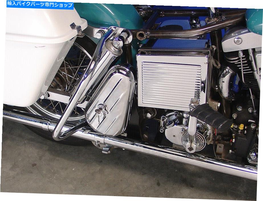 クロームパーツ クロム右側ツールボックスキットハーレー - ダビッドソン Chrome Right side Tool Box Kit fits Harley-Davidson【並行輸入品】