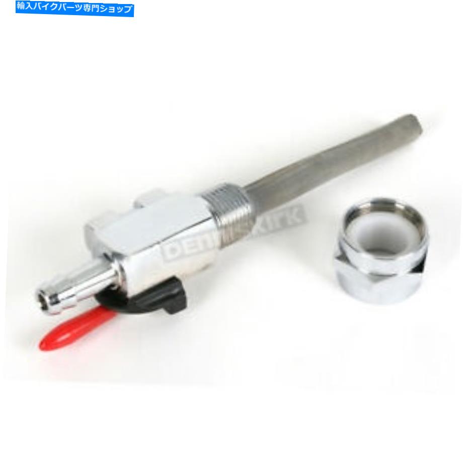 クロームパーツ アクセルハイフロースタンダードクロムPetCock - 5105 Accel High Flow Standard Chrome Petcock - 5105【並行輸入品】