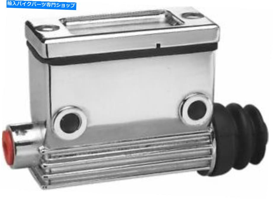 クロームパーツ ドラッグスペシャリティリアブレーキマスターシリンダー、クロムDS-530627 Drag Specialties Rear Brake Master Cylinder, Chrome DS-530627【並行輸入品】