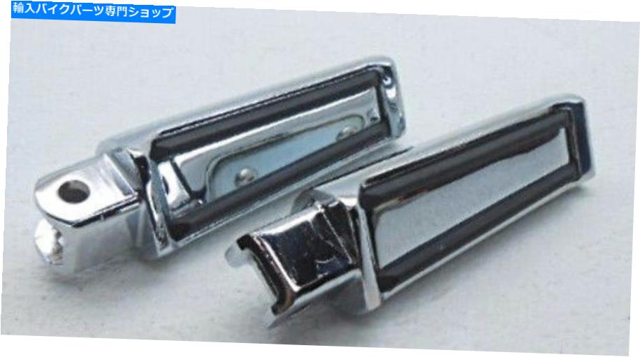 クロームパーツ 本物のOEMホンダ州立スチートSaber Statelineライダークロームフットペグ08u69mfy100 Genuine OEM Honda Interstate Sabre Stateline Rider Chrome Foot Pegs 08U69MFY100【並行輸入品】