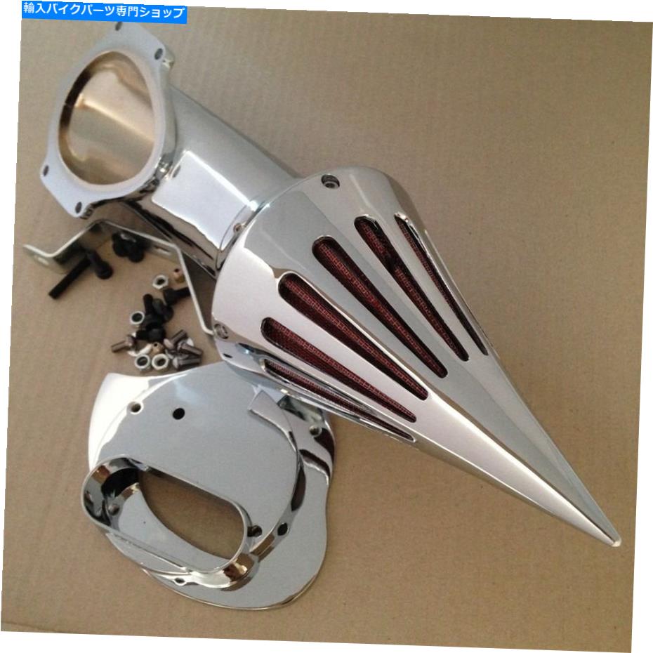 クロームパーツ Yamaha V-Star 1100 Dragstar XVS1100 1999-2012クロープ用スケートクリーズ - オリジナルのタイトルを表示 Yamaha V-Star 1100 Dragstar XVS1100 1999-2012 クローム用スパイクエアクリーナーキット- show original title【並行輸入品】