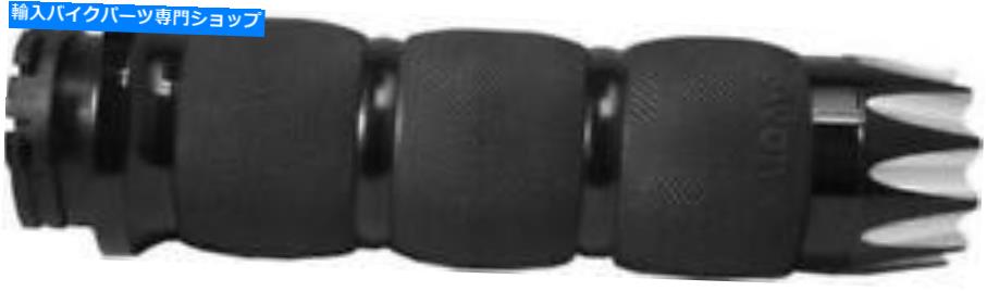 クロームパーツ ケーブル用エイボンメモリフォームグリップ大クローム＃MF-63B-CHハーレーダビッドソン Avon Memory Foam Grips for Cables Large Chrome #MF-63B-CH Harley Davidson【並行輸入品】