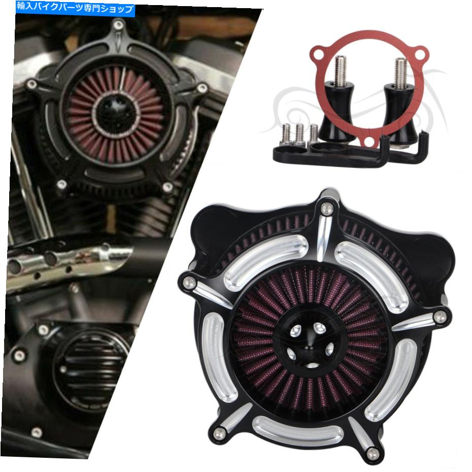 クロームパーツ Harley Touring 17-20のソフトのためのクロムエッジブラックエアクリーナー摂取赤フィルター Chrome Edge Black Air Cleaner Intake Red Filter For Harley Touring 17-20 Softail【並行輸入品】｜Us Custom Parts Shop USDM