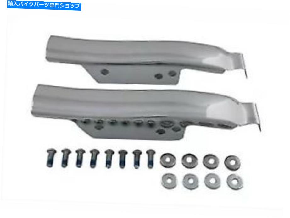クロームパーツ サドルバッグリアフィラーストリップセットクロムまたはブラック4ハーリーツーリング1993 - 2008年 SADDLEBAG REAR FILLER STRIP SET CHROME or BLACK 4 HARLEY TOURING 1993-2008【並行輸入品】 33,353円