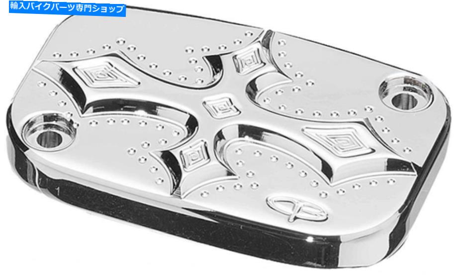 クロームパーツ prec。ビレットアッパーブレーキシリンダーカバーダークサイド（クロム）DRK-110-02UP-CHR PREC. BILLET UPPER BRAKE CYLINDER COVER DARKSIDE (CHROME) DRK-110-02UP-CHR【並行輸入品】