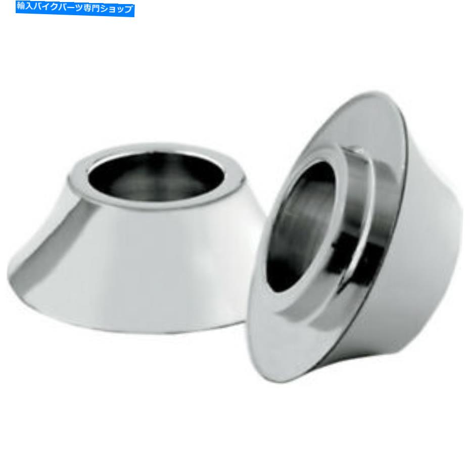 クロームパーツ RC部品ホイールスペーサー - フロント - クロム - 00-07 FLH | HD-SPCR-1C RC Components Wheel Spacers - Front - Chrome - 00-07 FLH | HD-SPCR-1C【並行輸入品】