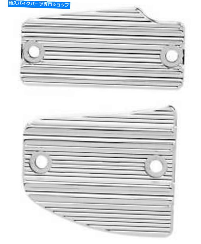 クロームパーツ Arlen Ness Chrome 10ゲージマスターシリンダーフロント＆リアカバーキットインディアンスカウト Arlen Ness Chrome 10 Gauge Master Cylinder Front & Rear Cover Kit Indian Scout【並行輸入品】