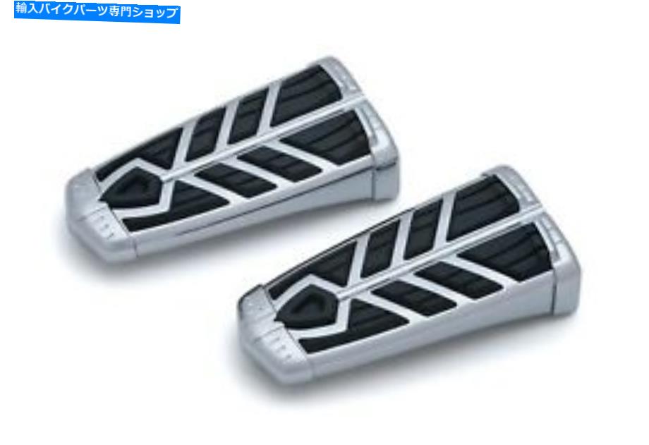 クロームパーツ クライャキンスピアフットペグクローム5658-オリジナルのタイトルを表示 Kuryakyn Spear Footpegs Chrome 5658- show original title【並行輸入品】
