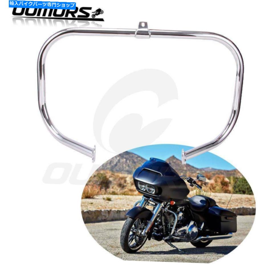 クロームパーツ Harley Touring Road King Street Glide 2009アップのためのクロムエンジンガードクラッシュバー Chrome Engine Guard Crash Bar For Harley Touring Road King Street Glide 2009-Up【並行輸入品】
