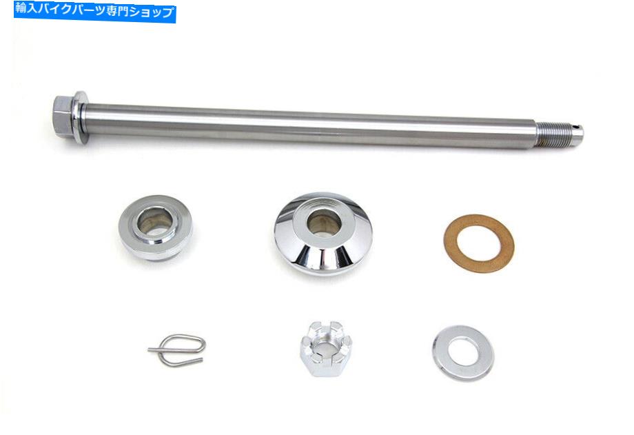 クロームパーツ V-Twinによるハーレーダビッドソンのためのフロントアクスルキットクロム Front Axle Kit Chrome for Harley Davidson by V-Twin【並行輸入品】
