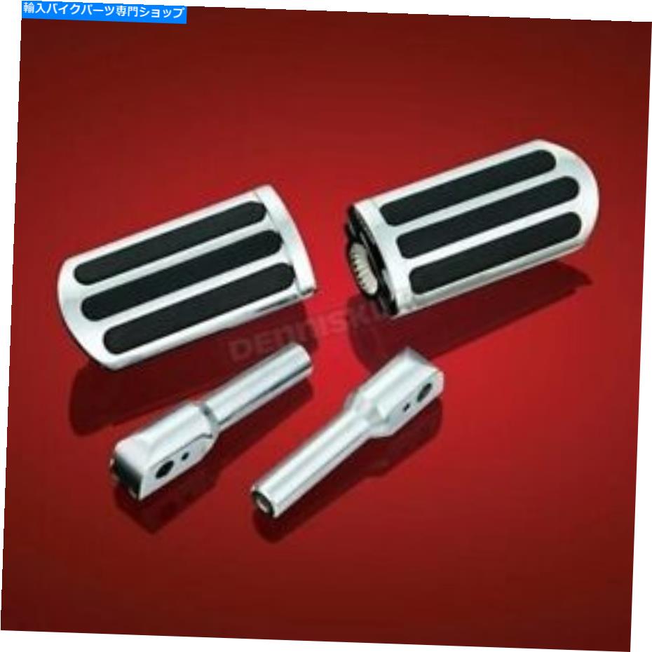 クロームパーツ クロームアクセサリークロームレールスタイルPEGキット - 21-421J Show Chrome Accessories Chrome Rail Style Peg Kit - 21-421J【並行輸入品】