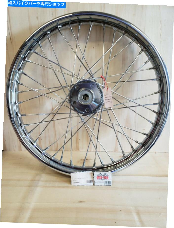 クロームパーツ ファーリーFL 1973-84用品メッキ21x2.15 "40スポーツコロントスイール - オリジナルのタイトルを表示 ハーリーFL 1973-84 用新品ミッドサ 21X2.15" 40 スポークフロントホイール- show original title【並行輸入品】|Us Custom Parts Shop USDM