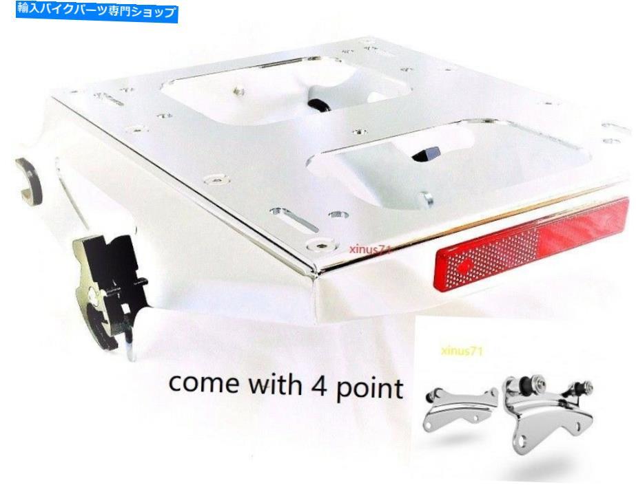 クロームパーツ 新しい取り外し可能なツアーパックマウントラック＆4ポイントキット、ハーレーツーリング2014-2021 NEW Detachable Tour Pak Mounting Rack & 4 point kit for Harley Touring 2014-2021【並行輸入品】 35,109円