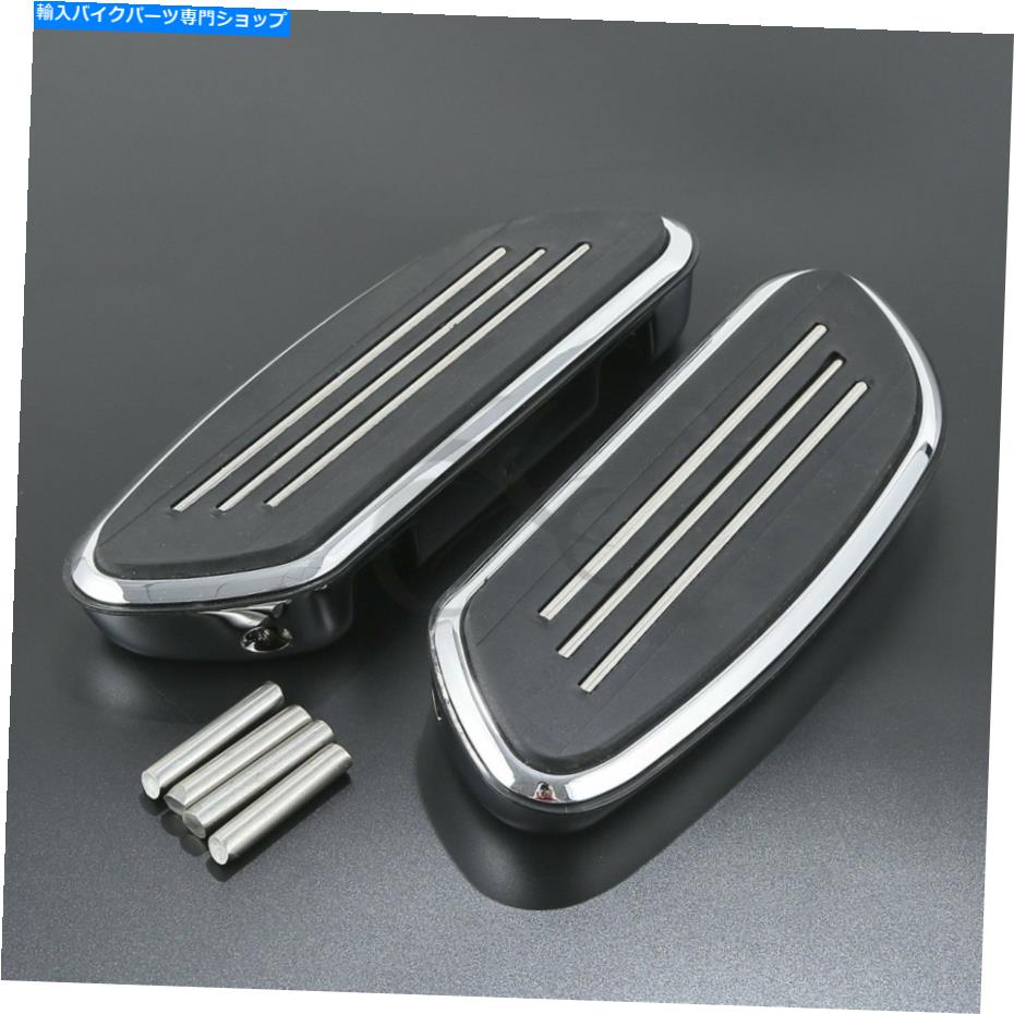 クロームパーツ Chrome PegStreamlinerリアフットボードフィットハーレーツーリングElectra Glide 93-20 Chrome Pegstreamliner Rear Footboard Fit For Harley Touring Electra Glide 93-20【並行輸入品】