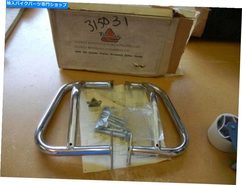 クロームパーツ NOS三角安全クラッシュエンジンケースセーブバー1979ホンダCB650 31-5031 NOS Triangle Safety Crash Engine Case Saver Bars 1979 Honda CB650 31-5031【並行輸入品】 35,109円
