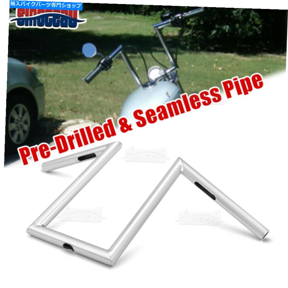 クロームパーツ Harley XL Sportster DynaワイドグライドのためのChrome 10 '' apes狭Zバーハンドルバー Chrome 10'' Apes Narrow Z-Bar Handlebars For Harley XL Sportster Dyna Wide Glide【並行輸入品】 35,109円