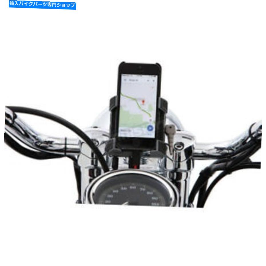 クロームパーツ Ciroスマートフォン/ GPSホルダーW / Chrome 7/8 - 1インチバーマウント - 50212 Ciro Smartphone/GPS Holder w/Chrome 7/8 - 1 in. Bar Mount - 50212【並行輸入品】