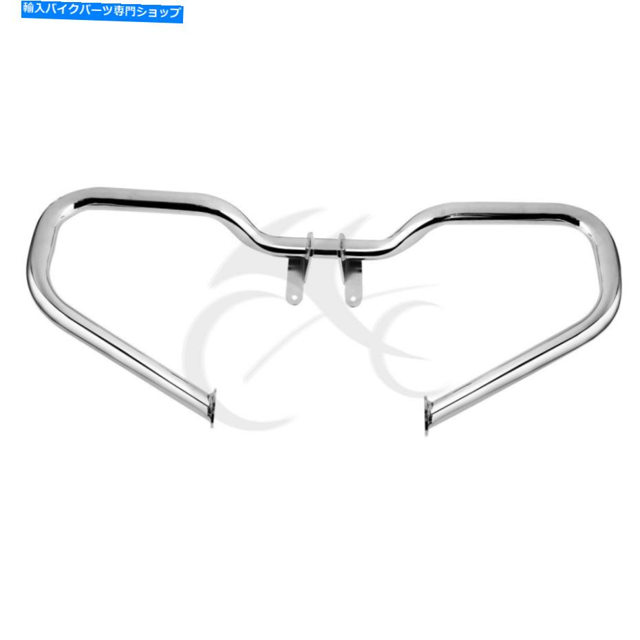クロームパーツ Chromeエンジンガードクラッシュバーフィットハーレーツーリングロードストリートグライド2014-2020 Chrome Engine Guard Crash Bar Fit For Harley Touring Road Street Glide 2014-2020【並行輸入品】