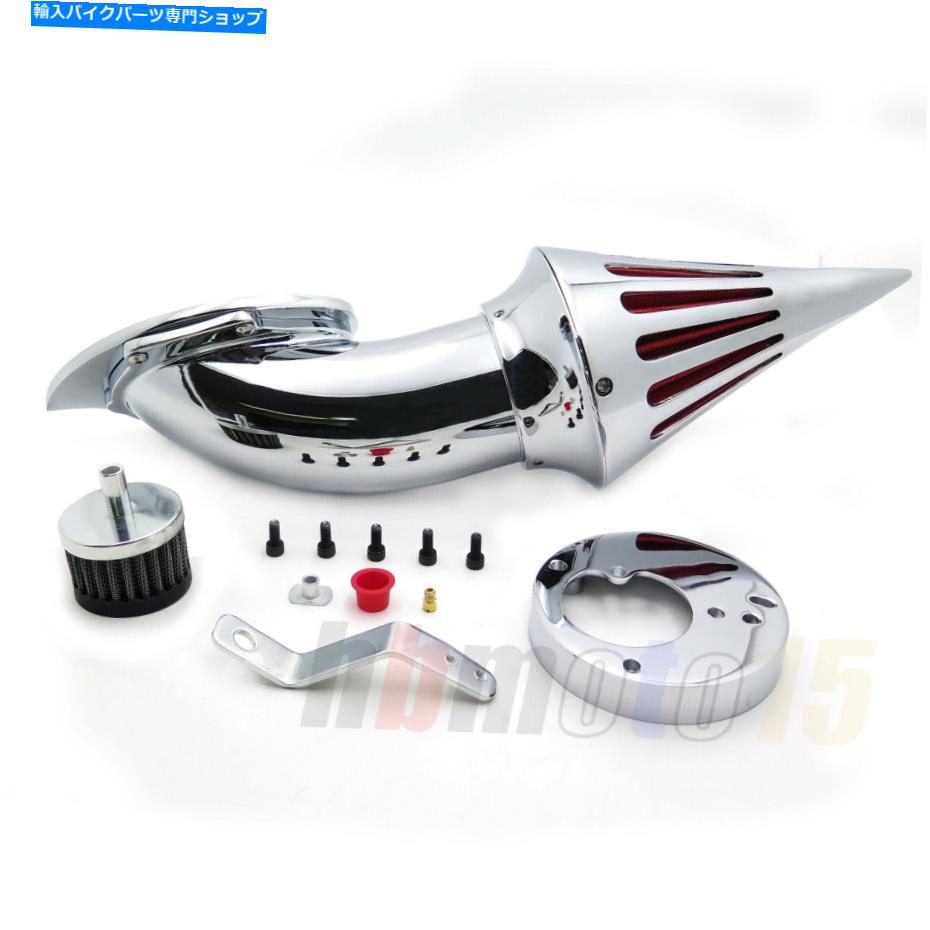 クロームパーツ ホンダVTX1300 VTX 1300 1986- 2012用エアクリーナー吸気フィルターキットスパイククローム Air Cleaner Intake Filter Kit Spike Chrome For Honda Vtx1300 Vtx 1300 1986- 2012【並行輸入品】
