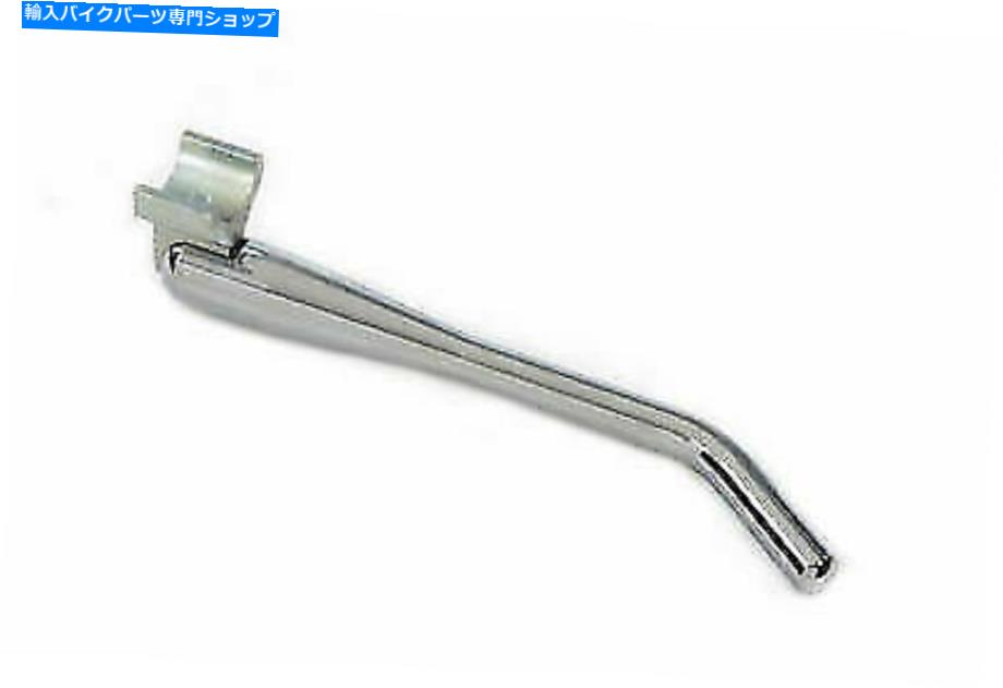 クロームパーツ Harley Davidsonによるクロムキックスタンドアセンブリ溶接 Chrome Kickstand Assembly Weld On Type for Harley Davidson by V-Twin【並行輸入品】
