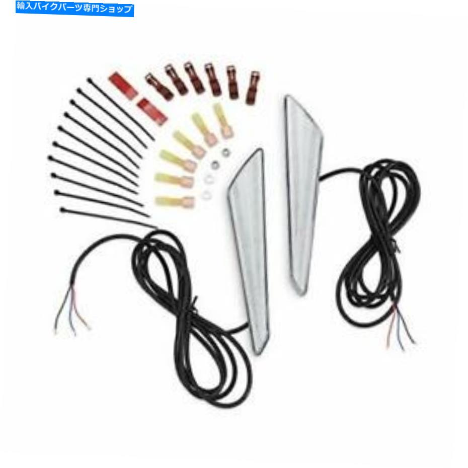 クロームパーツ Show Chrome Red Amber LEDマーカーライトセット52-922A New Show Chrome Red Amber Led Marker Light Set 52-922A New【並行輸入品】