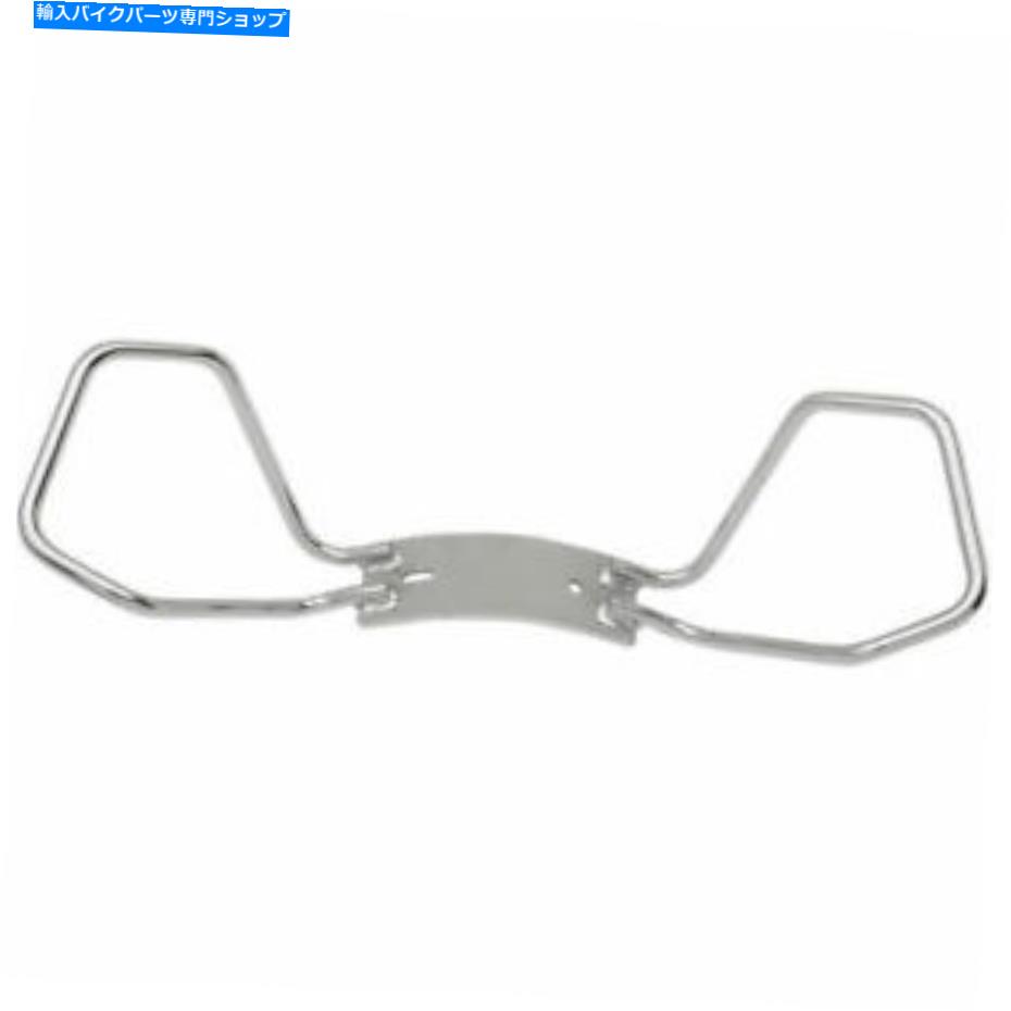クロームパーツ 2014-19ハーリーFLTRX FLHR FLHXのためのクロムストックスタイルの乗客ハンドレール Chrome Stock Style Passenger Hand Rail for 2014-19 Harley FLHT FLTRX FLHR FLHX【並行輸入品】