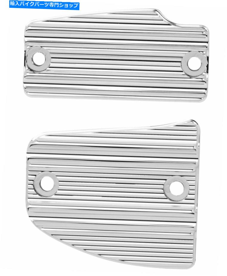 クロームパーツ Arlen Ness Chrome 10ゲージマスターシリンダーフロント＆リアカバーキットインディアンスカウト Arlen Ness Chrome 10 Gauge Master Cylinder Front & Rear Cover Kit Indian Scout【並行輸入品】