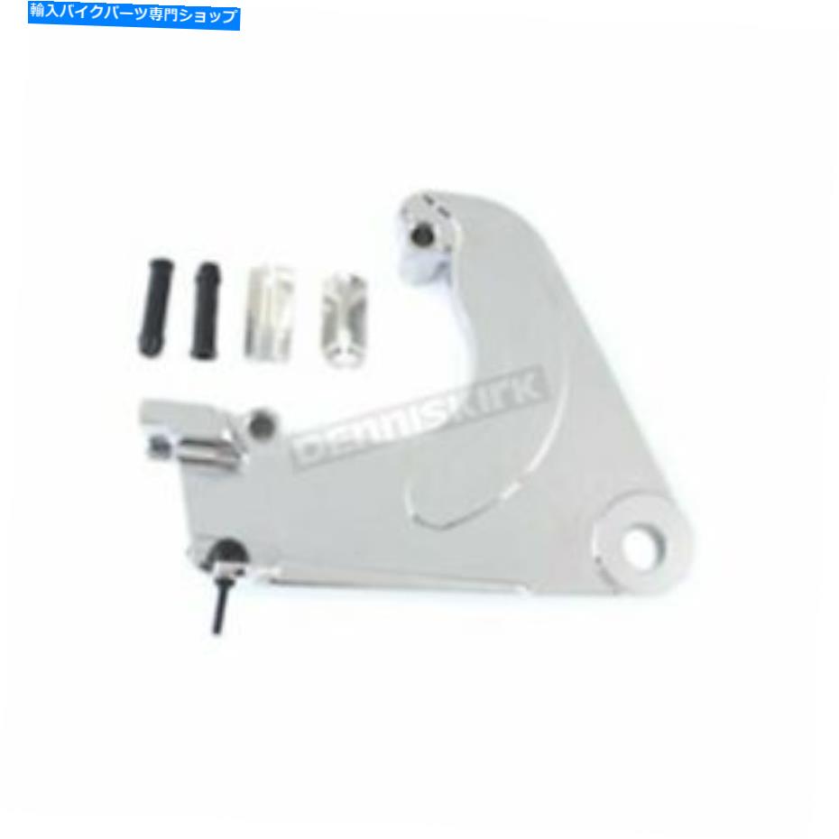 クロームパーツ Vツイン製造クロームリアブレーキキャリパーブラケット - 40929-87 V-Twin Manufacturing Chrome Rear Brake Caliper Bracket - 40929-87【並行輸入品】