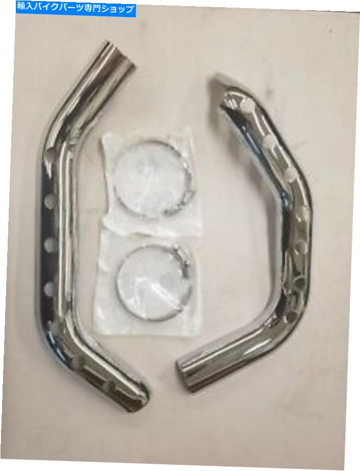 クロームパーツ ハーレーダビッドソンバックショットクロームヒートシールド - 64601-10 Harley-Davidson Buckshot chrome heat shield - 64601-10【並行輸入品】
