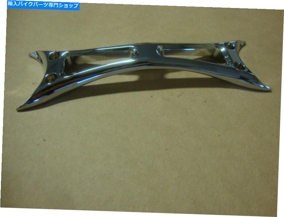 クロームパーツ ビッグドッグオートバイOEMクロムフロントフォークブレース2006-11 K-9リッジバックチョッパー BIG DOG MOTORCYCLES OEM CHROME FRONT FORK BRACE 2006-11 K-9 RIDGEBACK CHOPPER【並行輸入品】